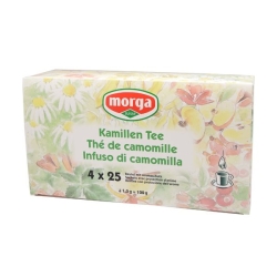 Morga Kamillen Tee mit Hülle 100 Stück