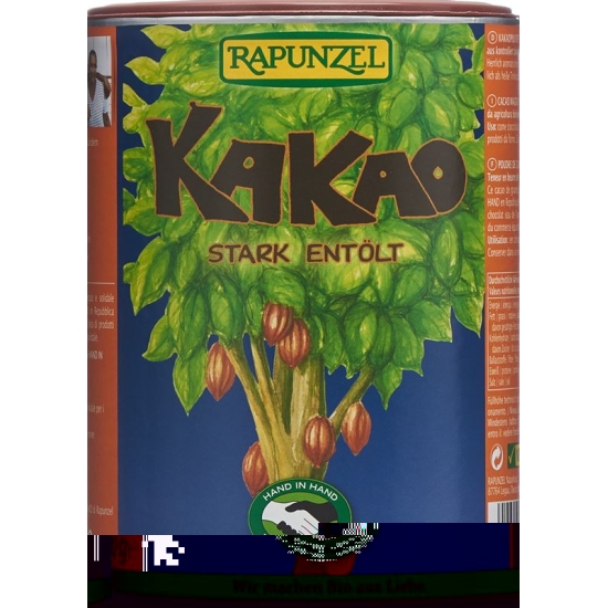Rapunzel Kakaopulver Entölt Dose 250g buy online