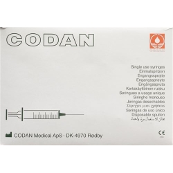 Codan Einmalspritze 3ml Luer Lock 100 Stück