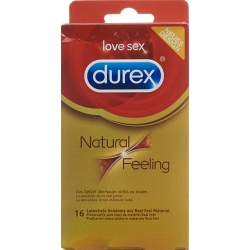 Durex Natural Feeling condom Big Pack 16 pieces