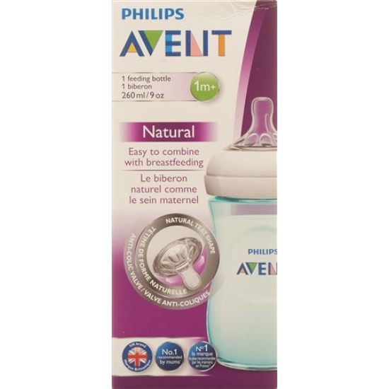 Avent Philips Naturnah Flasche 260ml Türkis (neu) buy online