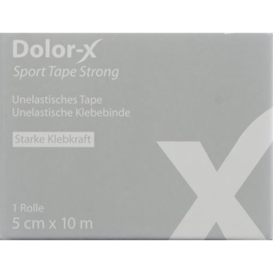 Dolor-x Sport Tape Strong 5cmx10m Weiss 12 Stück buy online