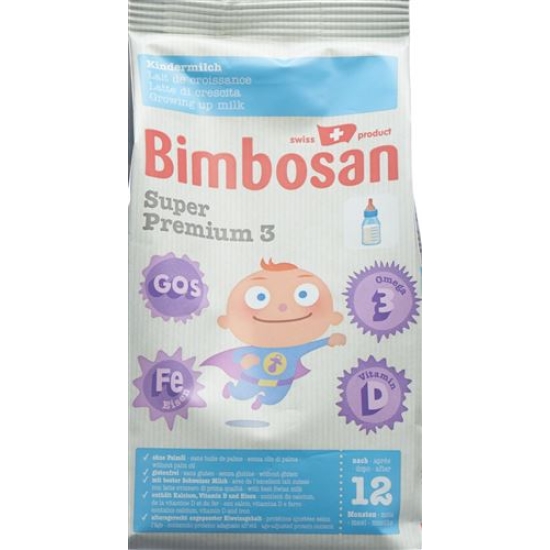 Bimbosan Children's milk Super Premium 3 sachets 400g buy online