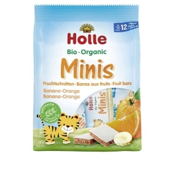 Holle Bio-Minis Banane Orange (neu) Beutel 100g