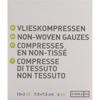 Phytoceuticals Vlieskompresse 7.5x7.5cm 25x 2 Stück