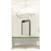 Sweeps Feuchttücher Smartphone 12 Beutel 15 Stück