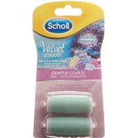 Scholl Velvet Smooth Pedi Roll Fein Meeresmi 2 Stück
