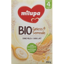 Milupa Bio Griess nach 4 Monaten 250g