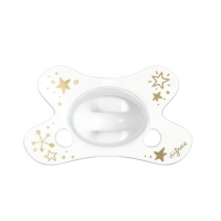Difrax Soother Natural Gold 0-6m silicone