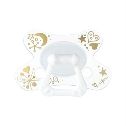 Difrax Soother Natural Gold 12+m silicone
