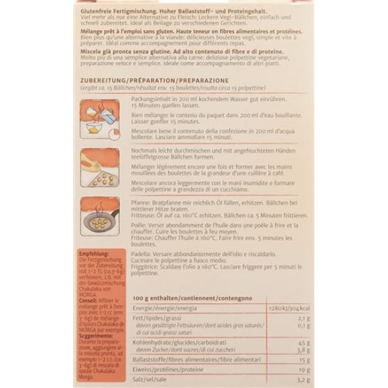 Morga Linsenbaellchen Glutenfrei Bio 150g buy online