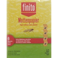 Finito Mottenpapier (neu) 2x 10 Stück