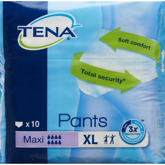 Tena Pants Maxi XL 10 pieces buy online