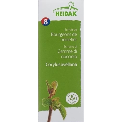 Heidak Knospe Hasel Corylu Avel Glyc Maz Flasche 500ml