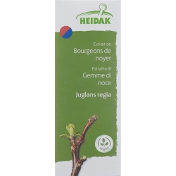 Heidak Knospe Walnuss Juglans Glyc Maz Flasche 500ml