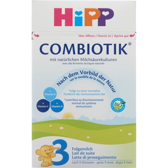 Hipp 3 Folgemilch Bio Combiotik 800g buy online