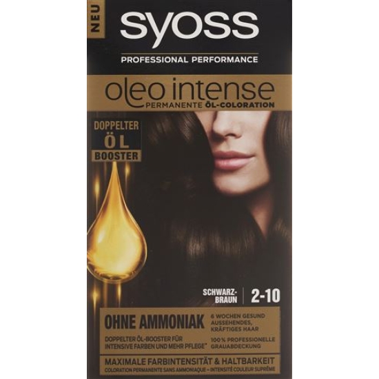 Syoss Oleo Intense 2-10 Schwarzbraun (neu) buy online