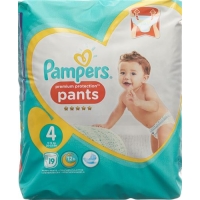 Pampers Prem Prot Pan Grösse 4 9-15kg Maxi Trag 19 Stück