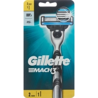 Gillette Mach3 razor with 2 blades (new)