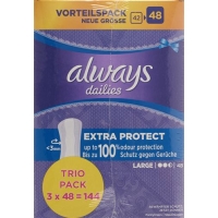 Always Slipeinlage Ext Prot Lar Trio Vo 3x 48 Stück