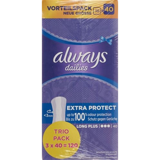 Always Slipeinlage Ext Pro Lo Pl Trio V 3x 40 Stück buy online