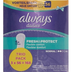 Always Slipeinlage Fresh&pro Nor Trio V 3x 56 Stück