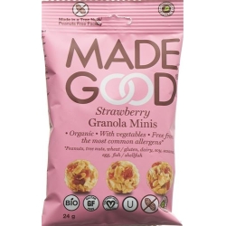 Made Good Granola Minis Strawberry Beutel 24g
