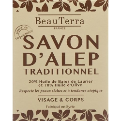 Beauterra Aleppo Seife 160g