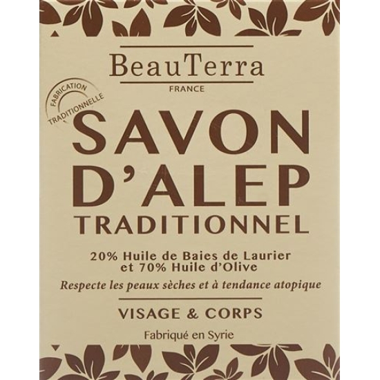 Beauterra Aleppo Seife 160g buy online