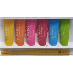 Curaprox Be You 6-taste-pack 10ml Fr