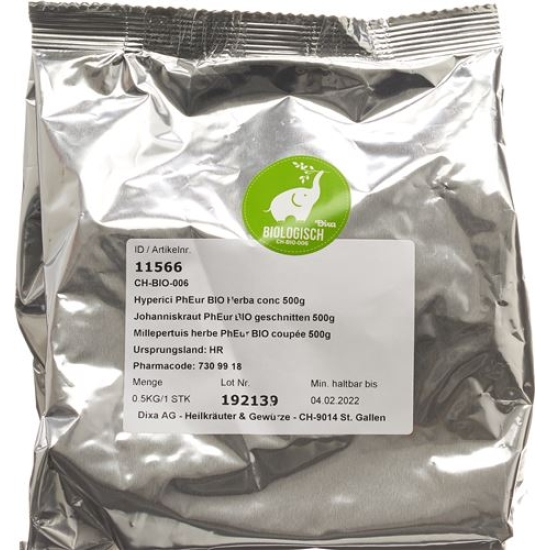 Dixa Johanniskraut Pheur Bio Geschnitten 150g buy online