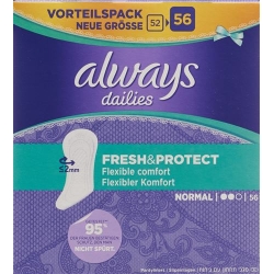 Always Slipeinlage Fresh&Protect Normal 56 Stück