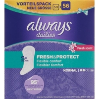 Always Slipeinlage Fresh&protect Nor Fr Vor 56 Stück