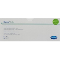 Rhena Color Elastische Binden 6cmx5m Bl Off 10 Stück