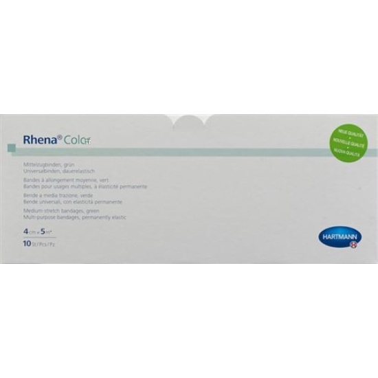 Rhena Color Elastische Binden 4cmx5m Gr Off 10 Stück buy online