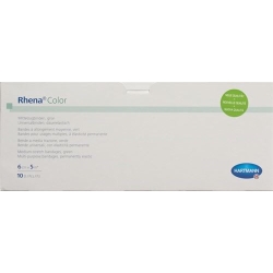 Rhena Color Elastische Binden 6cmx5m Gr Off 10 Stück