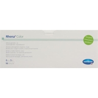 Rhena Color Elastisch Binden 6cmx5m Rot Offen 10 Stück