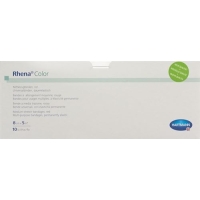 Rhena Color Elastisch Binden 8cmx5m Rot Offen 10 Stück