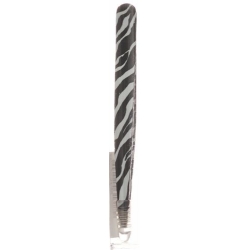 Hausmann Tweezers Slanted Zebra Wildlife Design