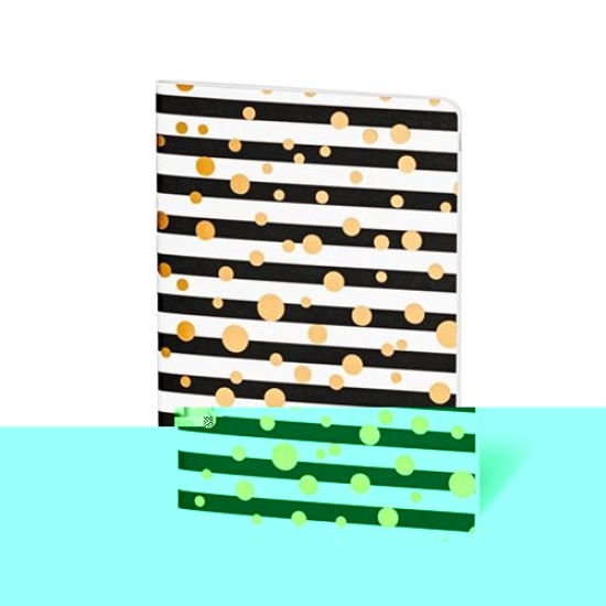 Herboristeria Notizbuch Black Lines/gold Leer buy online