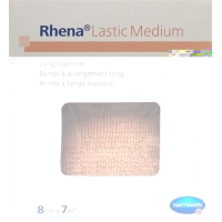 Rhena Lastic Medium 8cmx7m Hautfarbig 10 Stück
