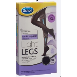 Scholl Lightlegs Strumpfhose 40 DEN M Schwarz 1 Paar