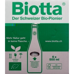 Biotta Black Carrot Bio 6 Bottle 5dl
