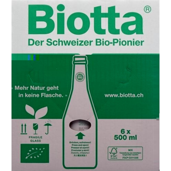 Biotta Black Carrot Bio 6 Bottle 5dl buy online