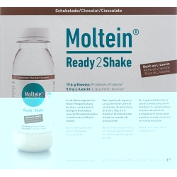 Moltein Ready2shake Schokolade 6 Flasche 24g