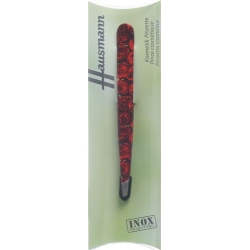 Hausmann Tweezers Slanting Roses Red Design Roses