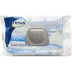 Tena Wet Wipes 12 Karton 48 Stück