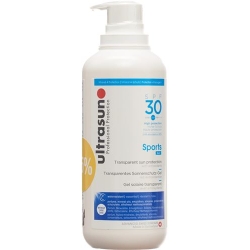 Ultrasun Sports gel SPF 30 -25% carton 400 ml