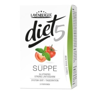 Layenberger Diet5 Suppe Tomate-Basilikum 5x 50g