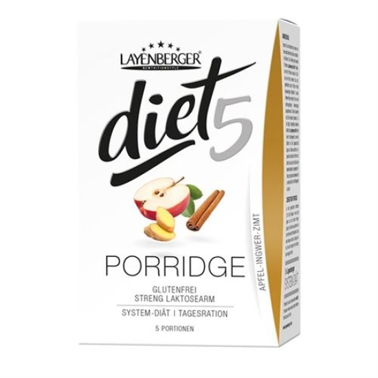 Layenberger Diet5 Porridge Apfel-ingw-zi 5x 50g buy online